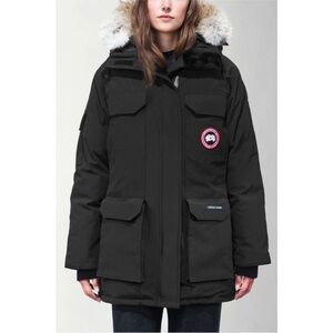 Canada Goose Black Ski Jacket with Fur Hood